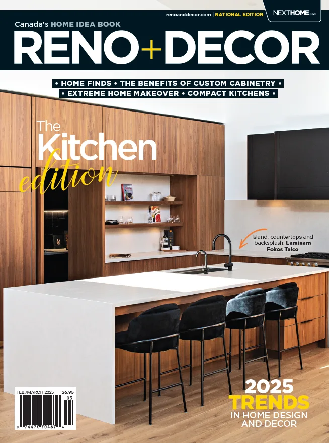 Reno + Decor, Maximize your space: compact kitchens, tearsheet
